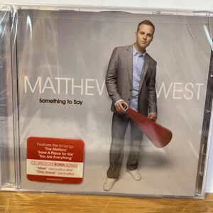 Matthew West : Something to Say CD